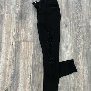 Arizona, High Rise Jegging, Distressed, Size 9